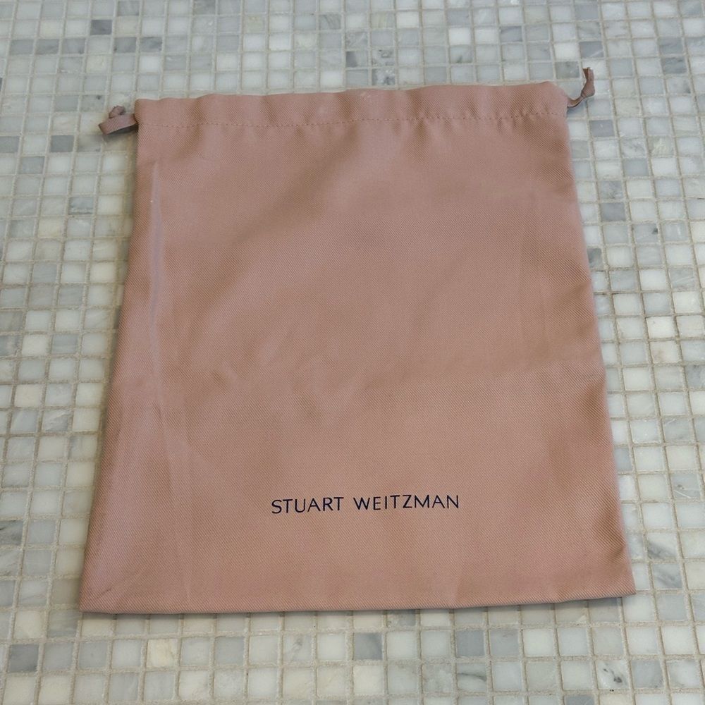 Stuart Weitzman Pink Large Dust Bag